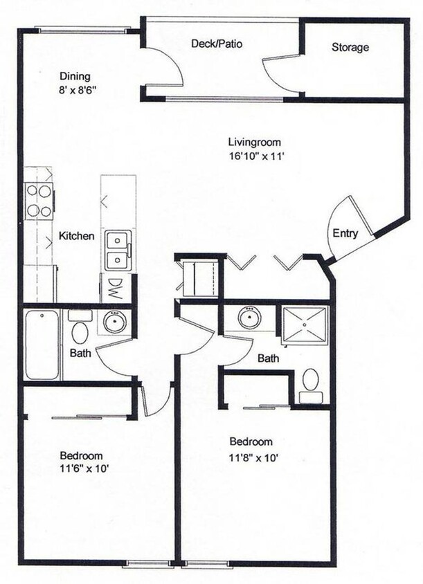 Plano de planta - Madison Gate