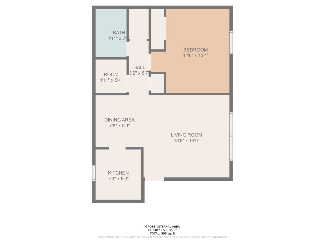 Plano de planta - Bridgewater Retreat Apartments