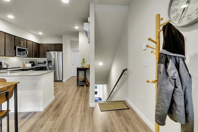 Stairs leading from main entry - 4206 204th St SW