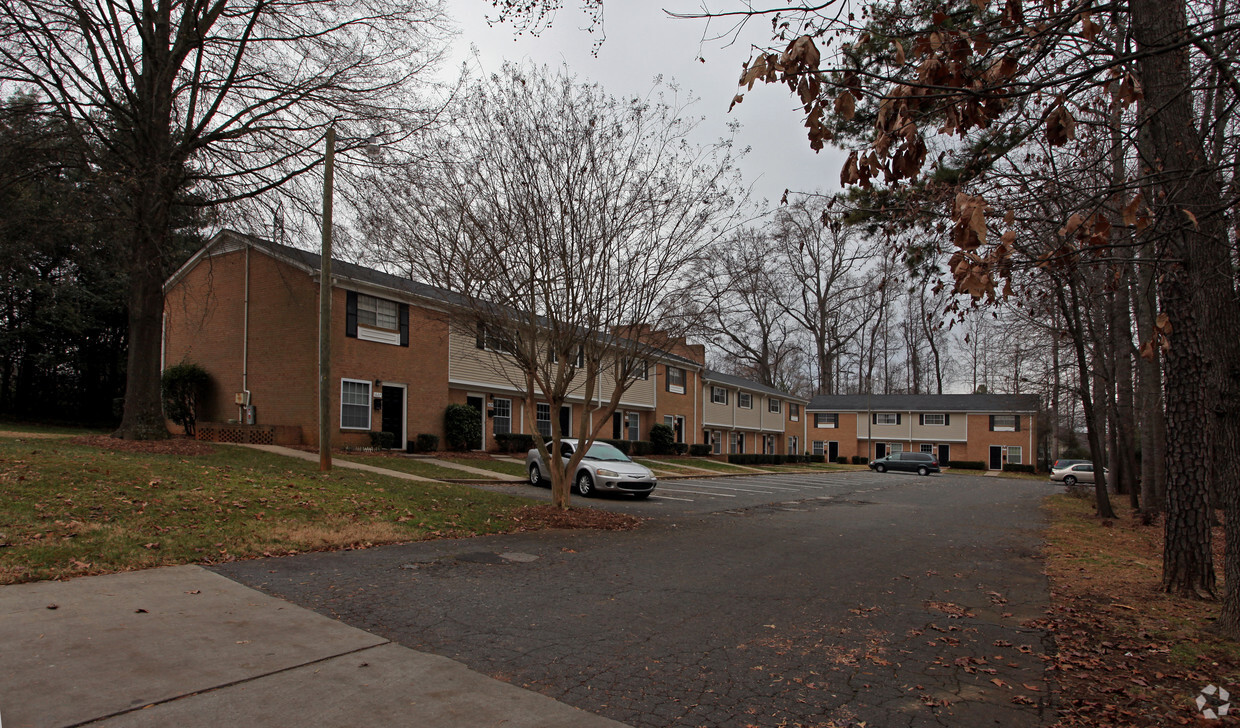 View from Across the Street - Sharon East Apartments