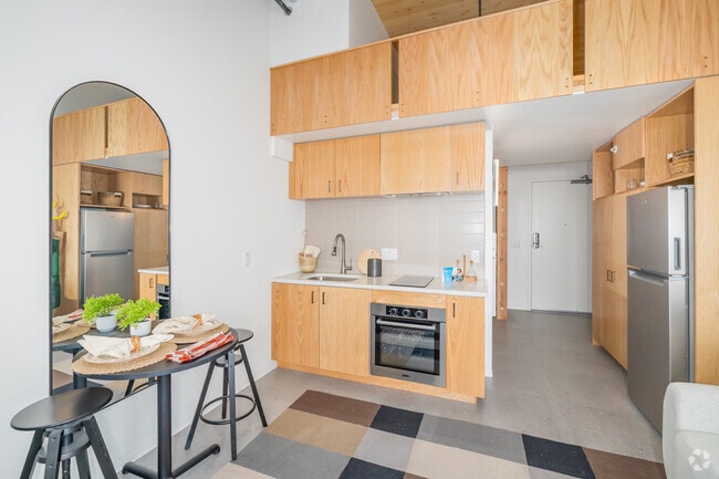 Estudio tipo loft - 304 pies cuadrados - Cocina - KIND South