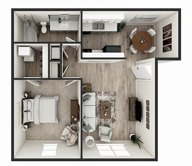 Interior Photo - Chateau 68 Apartments