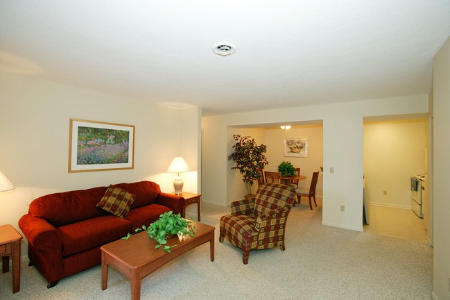 Living Room - Park Titus Apartments