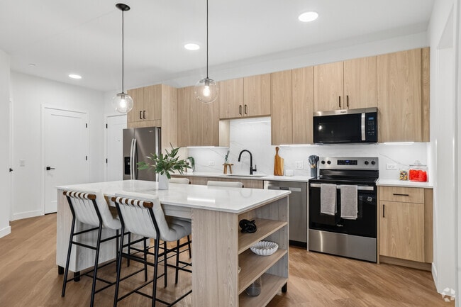 Sage 1BR, 1BA - 825SF Kitchen - Yorktown Reserve