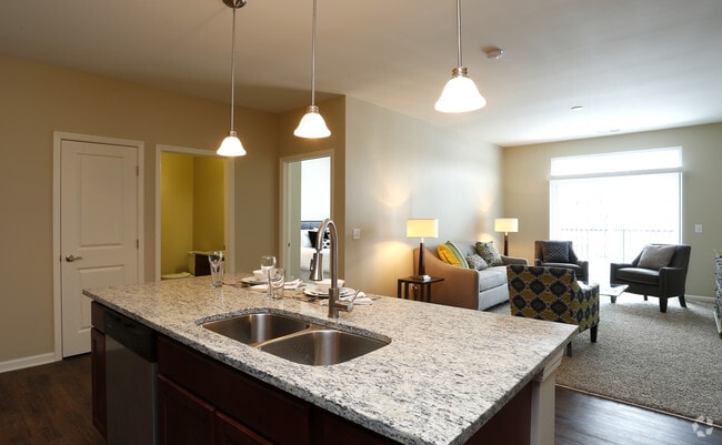 Kitchen and Living Room - Loveland Station - LOV