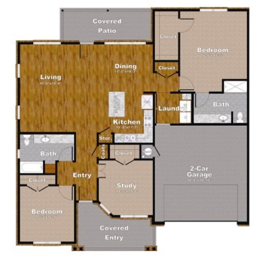 Floorplan - Villas at Palecero