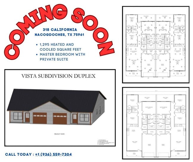 Building Photo - 3 Bed 2 Bath Duplex Close to SFA!!!