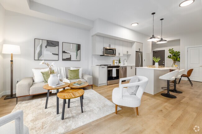 2 chambres, 2 salles de bain - 85 m² - Salon - The Merritt