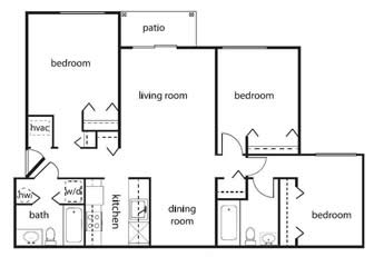 3BR/2BA - Westbrook Commons