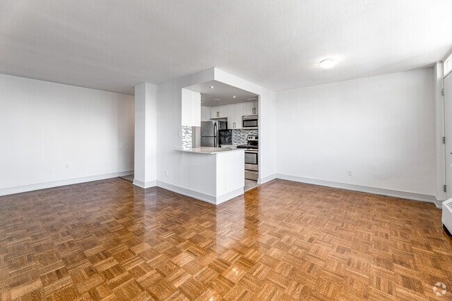 2BR, 1BA - 884SF - Dining Room/Living Room - 225 Davisville Avenue