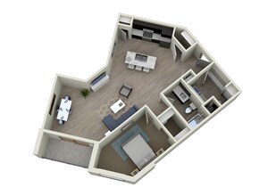 1C floorplan 3D.jpg - Arboretum at Barber Station