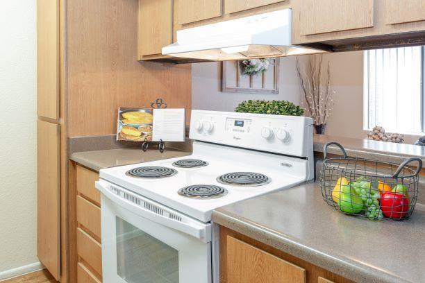 Energy Efficient Electric Kitchen - Ranchwood Apartments