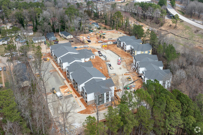 Aerial Photo - The Pines at Peach Road