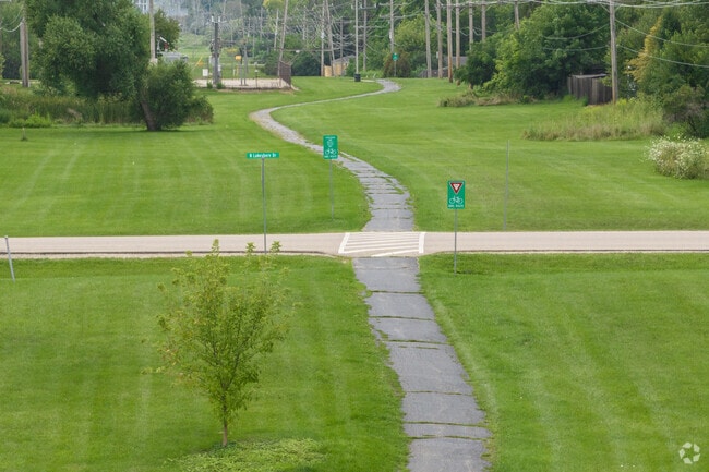 Millennium Trail offers a great place for residents of Round Lake Beach to take a stroll.