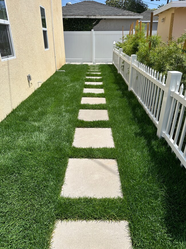 Side lawn walkway - 3556 Butler Ave