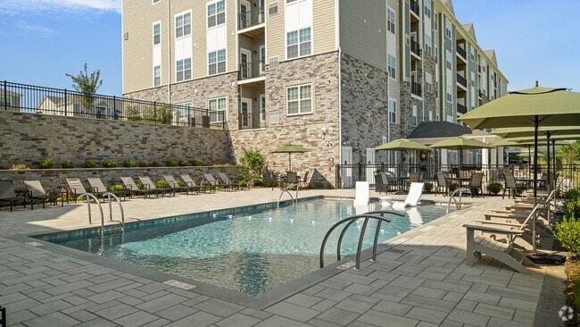 Outdoor Heated Pool with Tanning Ledge - Monte View at Pohatcong