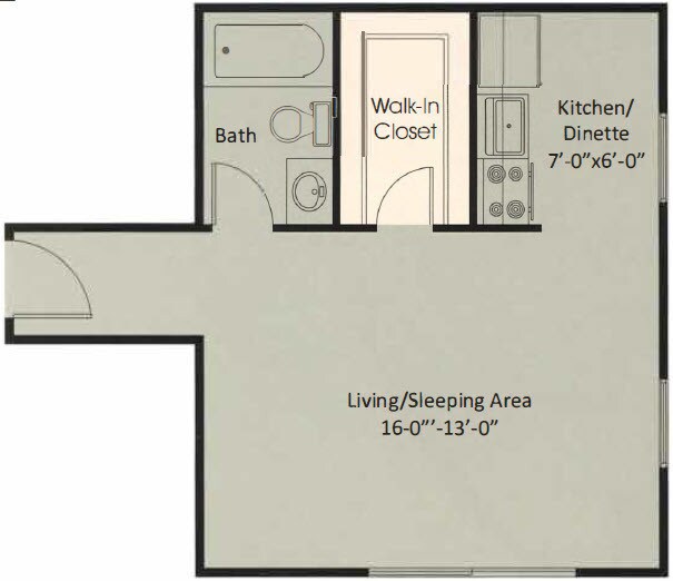 Parma Park East & West - Seniors 55+ – Studio