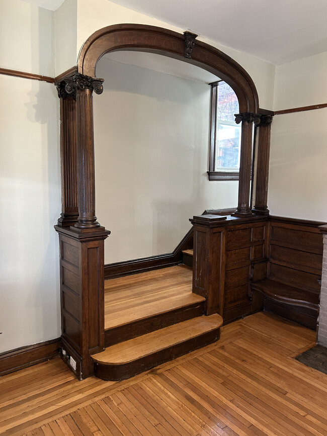 Staircase from Entry Foyer - 1816 Brewster Ave