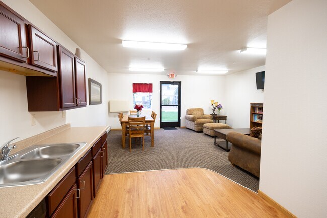 Sala comunitaria de apartamentos Timber Ridge - Timber Ridge Apartments