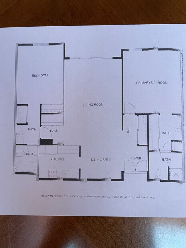 Plano de planta del estudio ADU - 730 Portola Ave