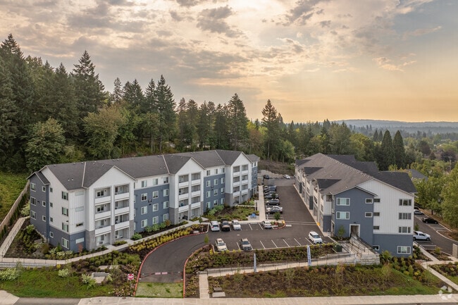 Aerial - Pacific Ridge Apartments