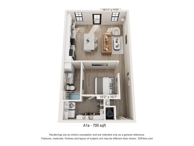 Foto del interior - Mission Flats Apartments