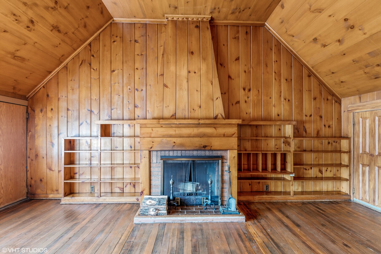 Living Room with Fireplace - 26 E Crystal Lake Ave