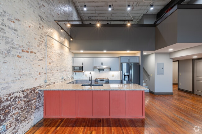 Kitchen - The Lofts on Jefferson