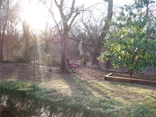 View from back porch - 11525 N Meridian Ave