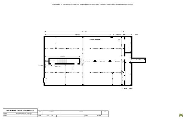 Plano de planta - N Lincoln