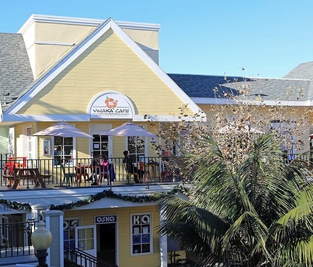 Enjoy the shops and restaurants at Village Faire