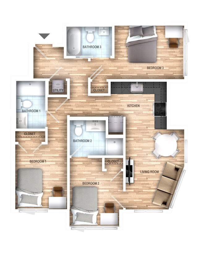 3BR/3BA - 12 S 43rd St