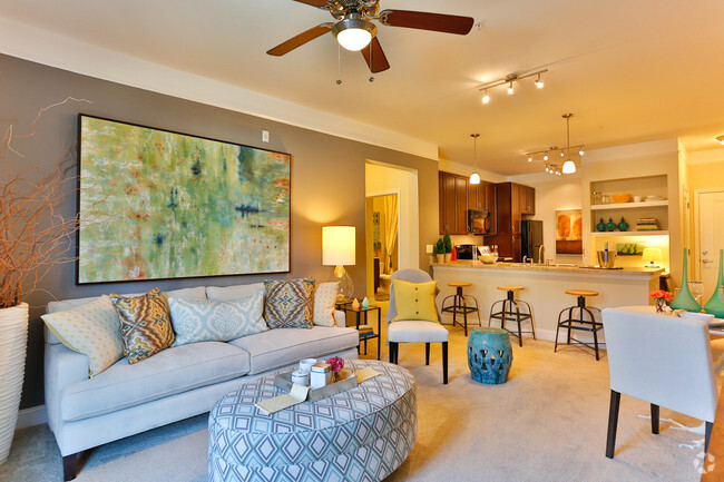 A1 Model Living Room - Fountains at Mooresville Town Square