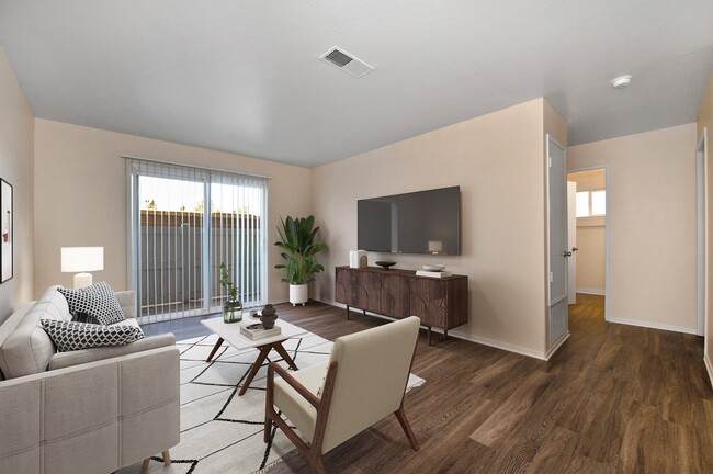 Sala de estar - Hastings Park Apartments