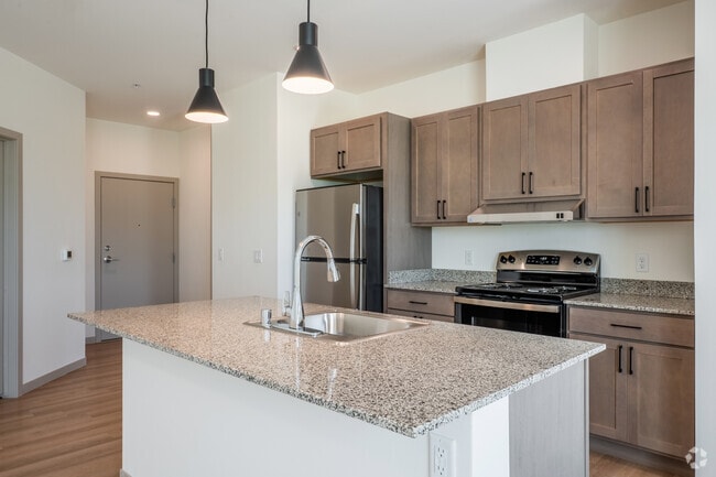 3BR, 2BA - 1,255SF - Kitchen - The Canyons