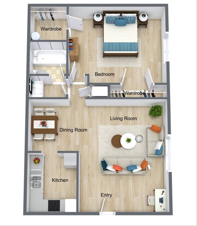 Interior Photo - Chateau Apartments