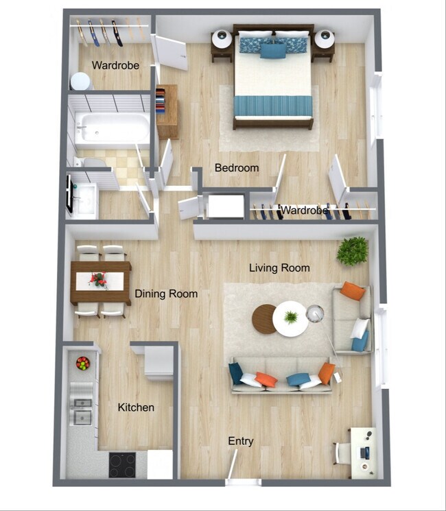 Interior Photo - Chateau Apartments