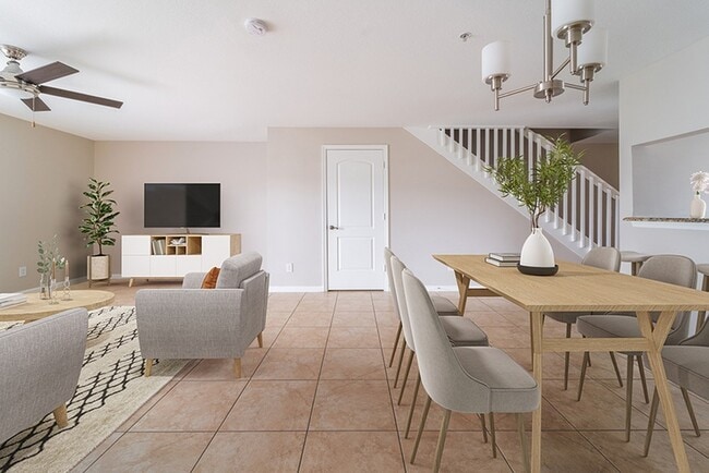 Large living space for entertaining guests - Amberton Luxury Townhomes