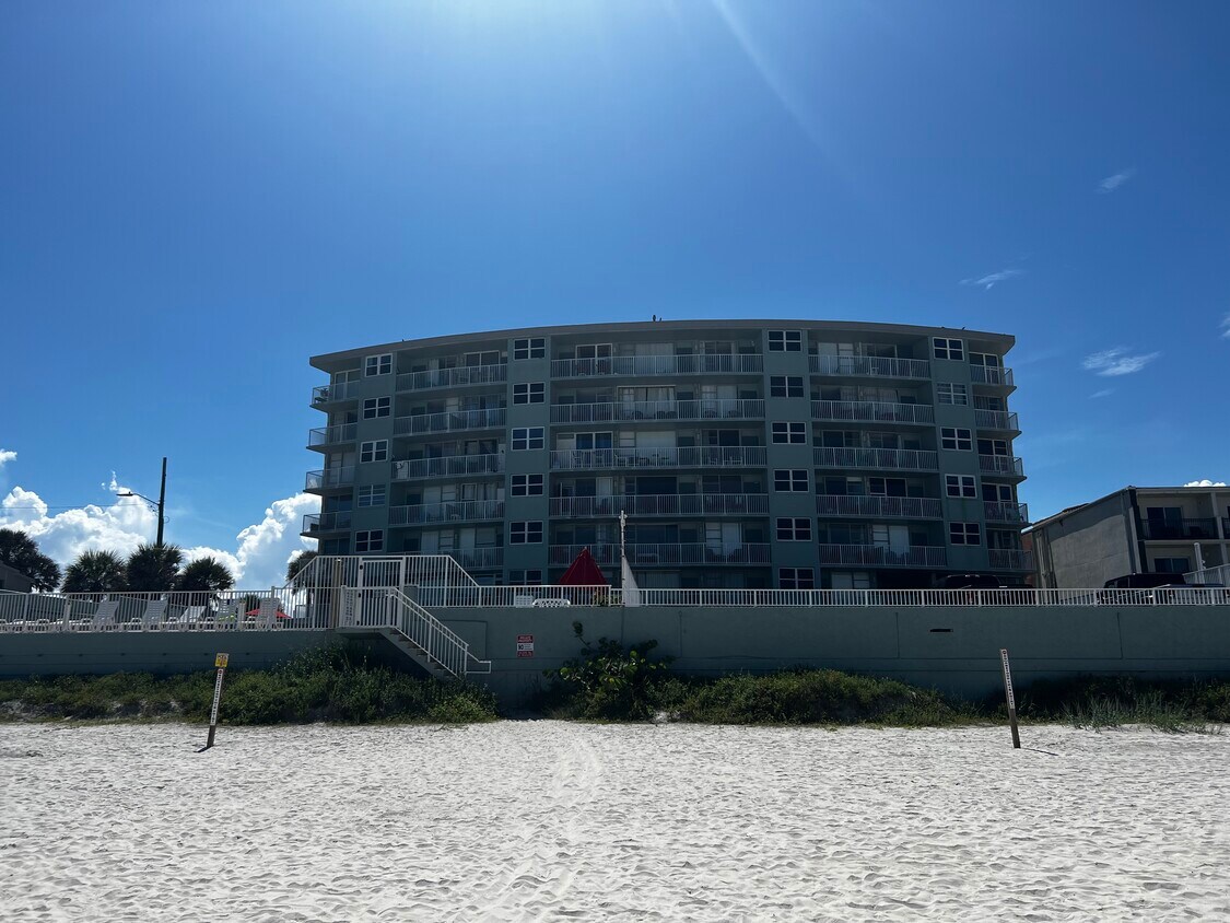 Building from the beach - 800 N Atlantic Ave