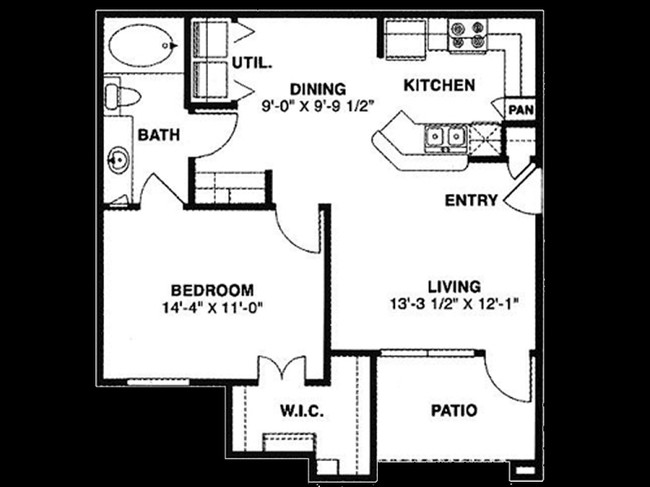 Plan A1 - Little Nell Apartment Homes