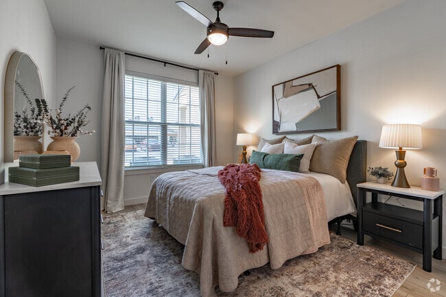 B1 2BR, 2BA - 1123SF - Bedroom - Grays Creek Apartments