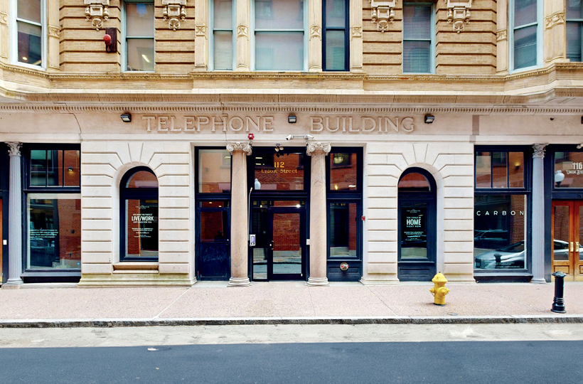 El exterior del edificio del teléfono - Telephone Building