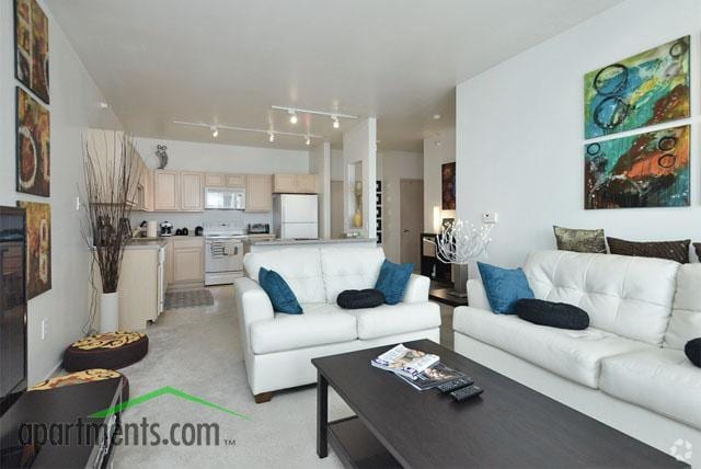 Living Room - Vine Street Lofts