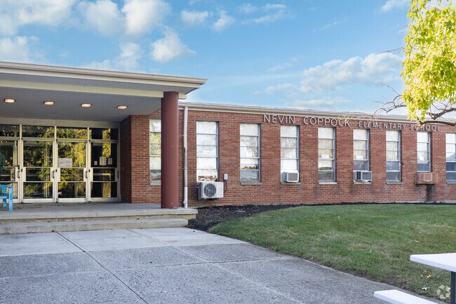 Nevin Coppock Elementary School in Tipp City, Ohio teaches students in grades K-1.