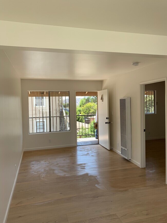 Freshly mopped floor, that's why it is wet. - 3607 Griffin Ave