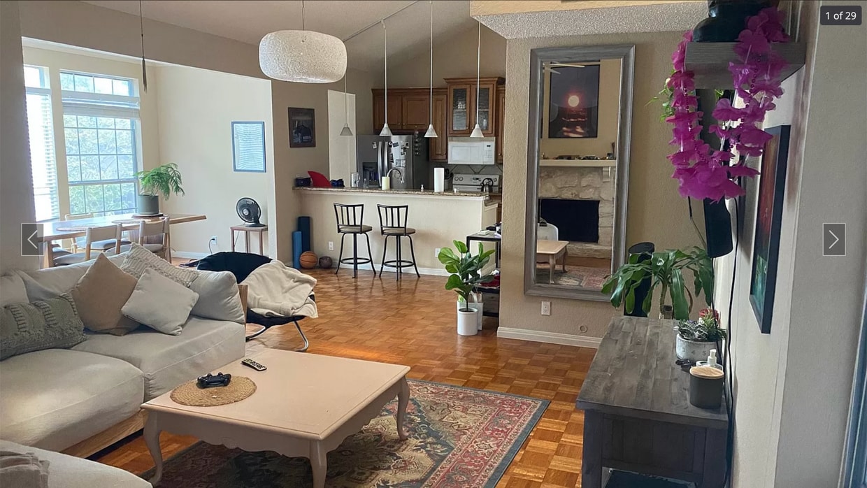 Living/Dining - 3809 Spicewood Springs Rd