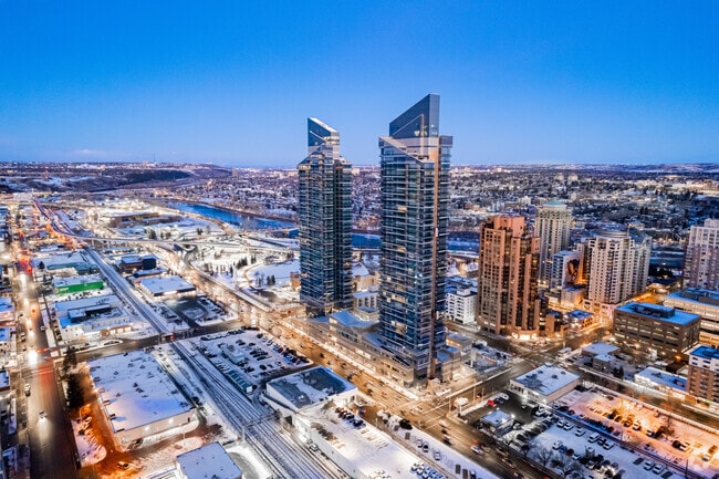 Aerial Photo - West Village Towers