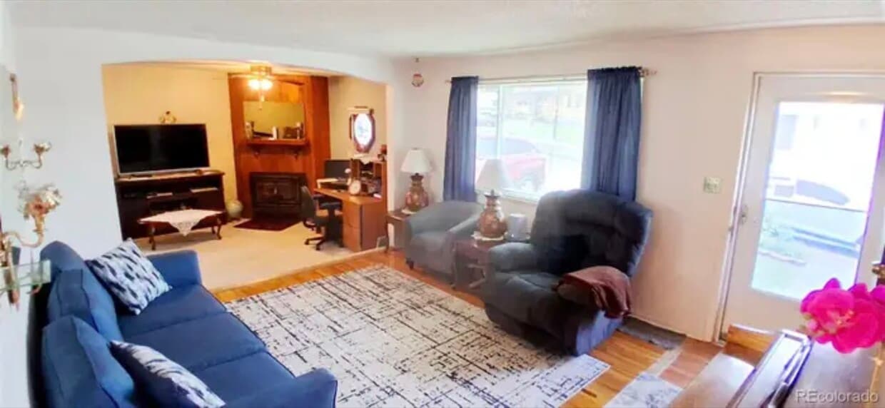 Living room with furniture - 8338 Charles Way