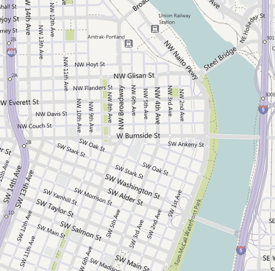Aerial/Map - The Elizabeth
