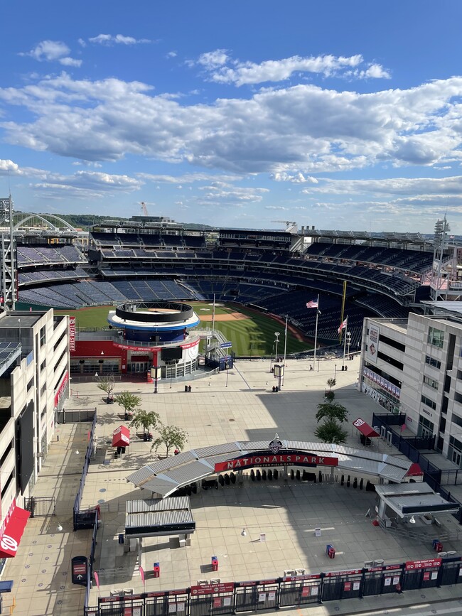 View of National Baseball Stadium on rooftop - 70 N St SE